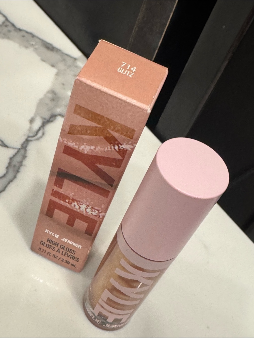 Kylie Cosmetics Super Glitter Gloss Glitz Limited Edition New In Box